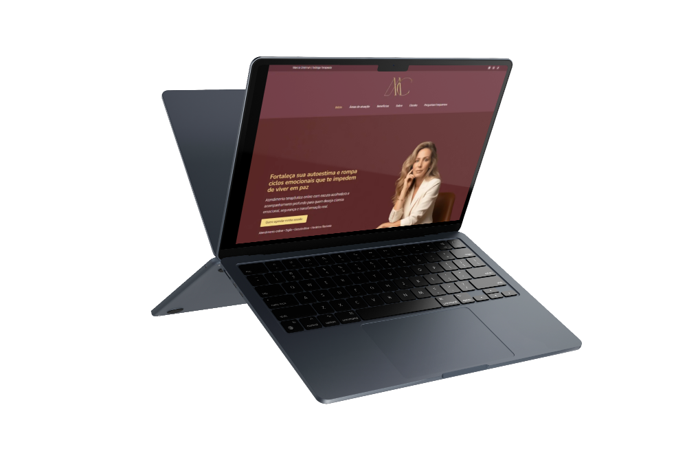 MacBook Mockup, Floating